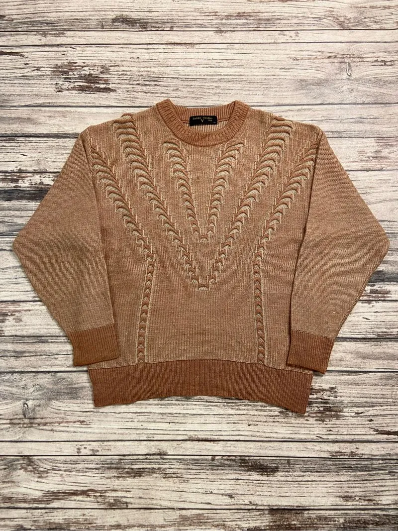 Valentino Vintage Luxury Sweater Pria tan photo 1