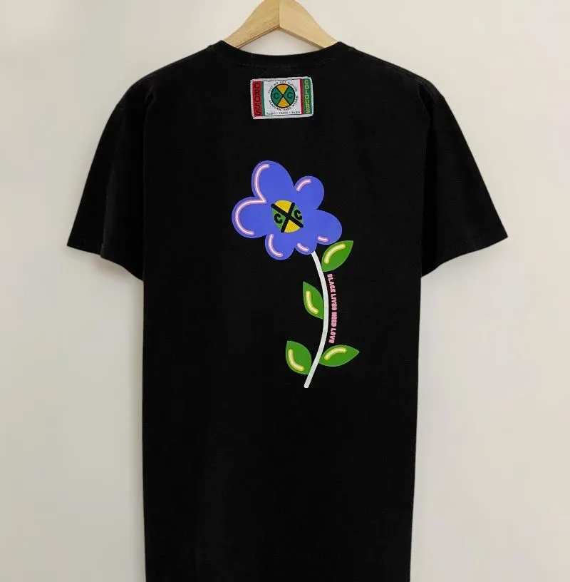 Cross Colours Streetwear Y2K T-shirt Pria black photo 1