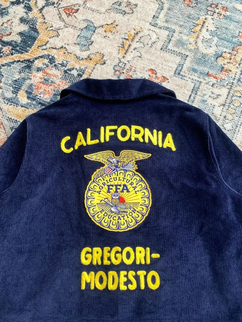 Vintage Denim jacket Pria navy photo 1