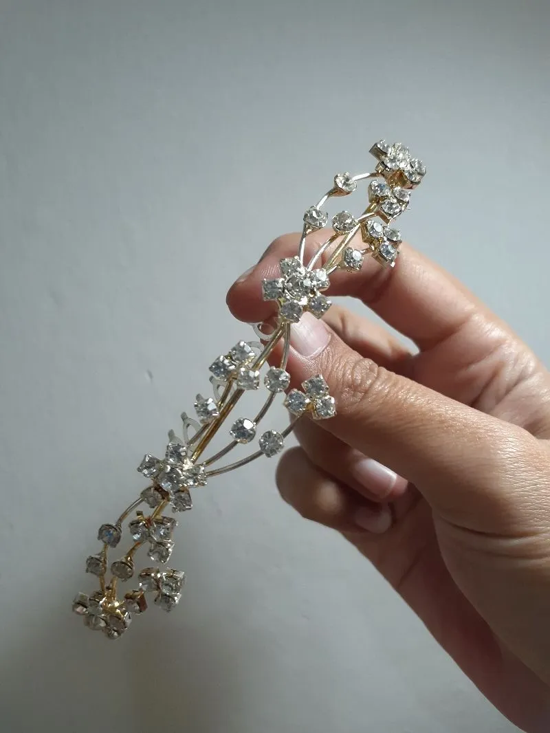 Vintage Hair accessory Wanita silver photo 1
