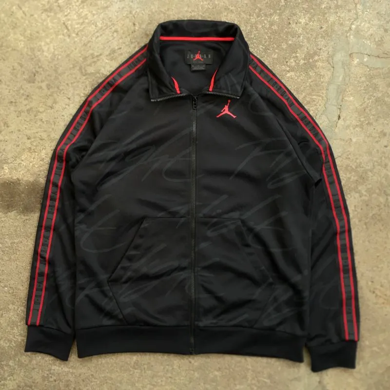 Nike Air Jordan Sportswear Casual Track jacket Pria black photo 1