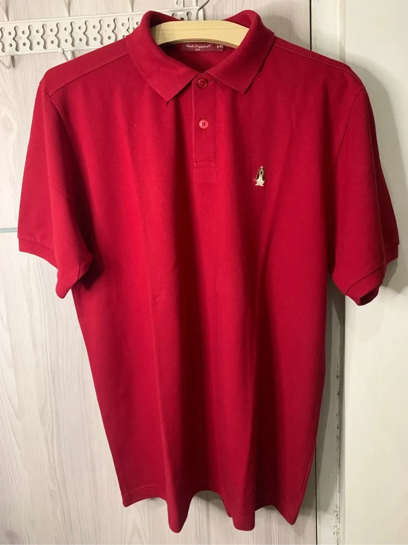 Hush Puppies Casual Polo shirt Pria red photo 1