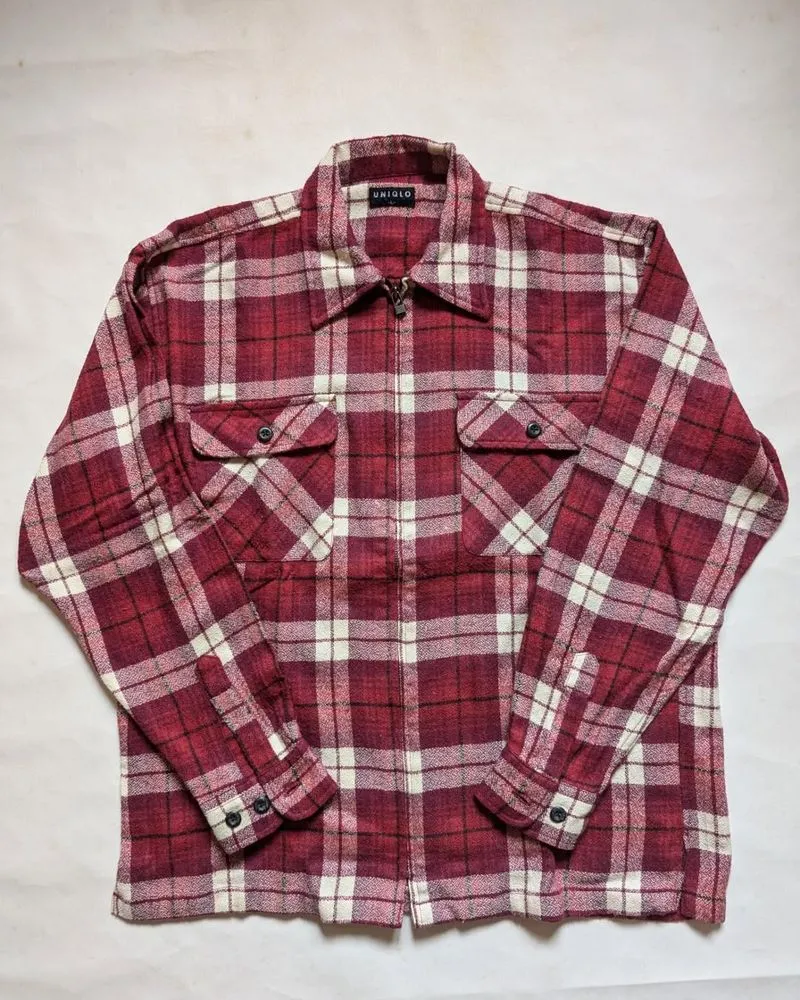 Uniqlo Casual Casual shirt Pria multicolor red photo 1
