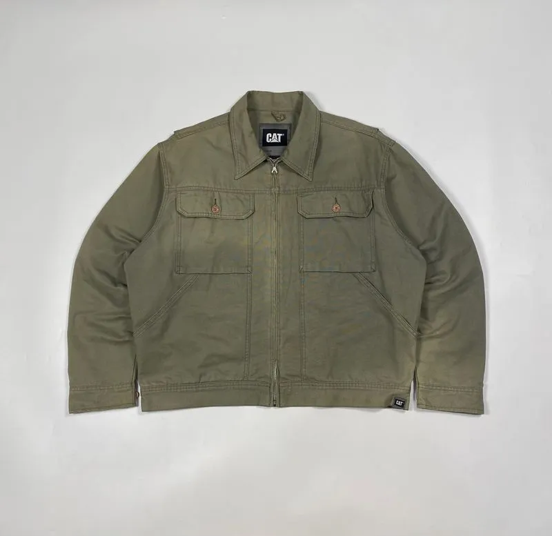 Caterpillar Vintage Avant Garde Denim jacket Pria green photo 1