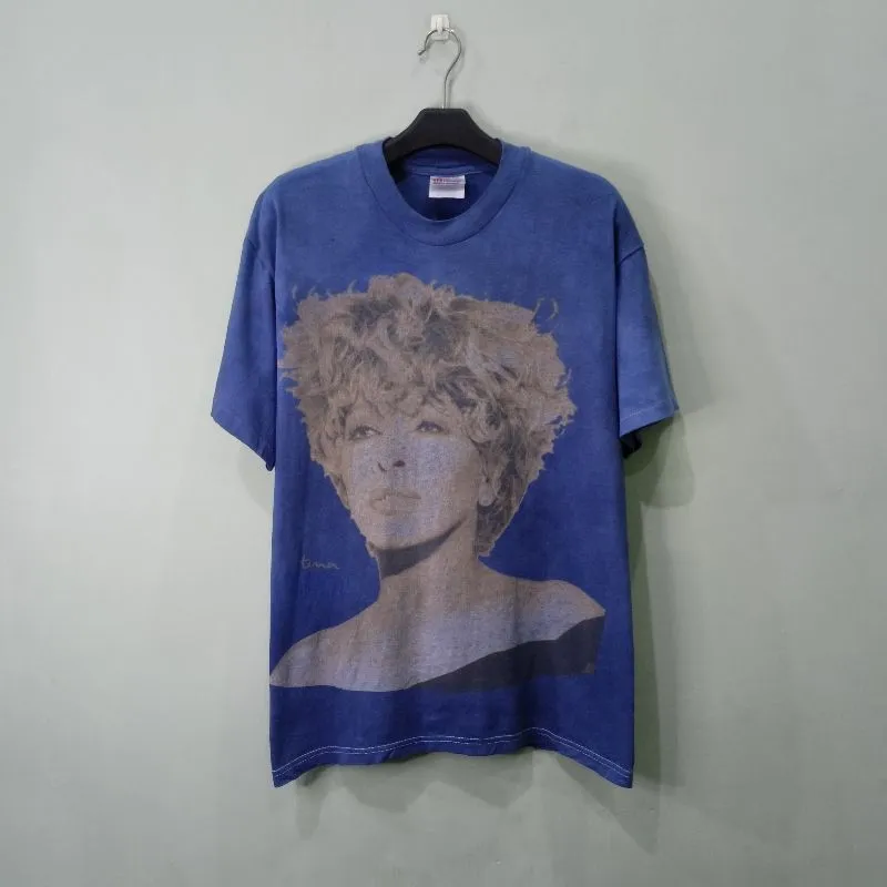 Hanes Vintage T-shirt Pria navy photo 1