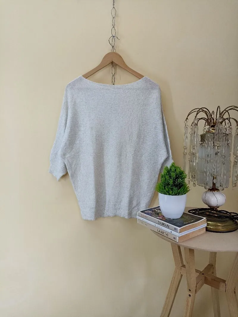 Japanese brand Vintage Luxury Sweater Wanita white photo 1