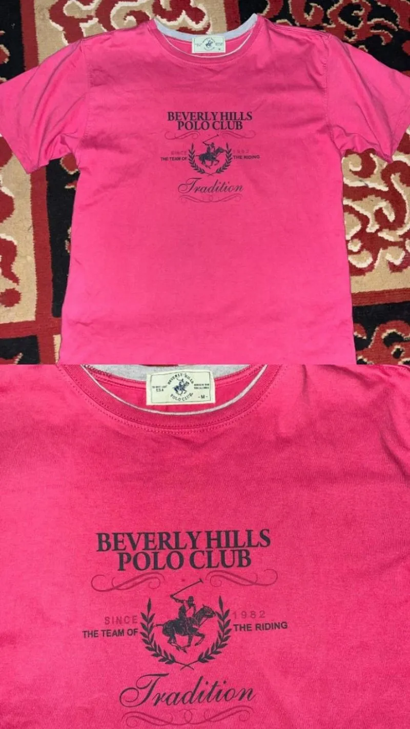 Beverly Hills Polo Club Luxury T-shirt Wanita pink photo 1