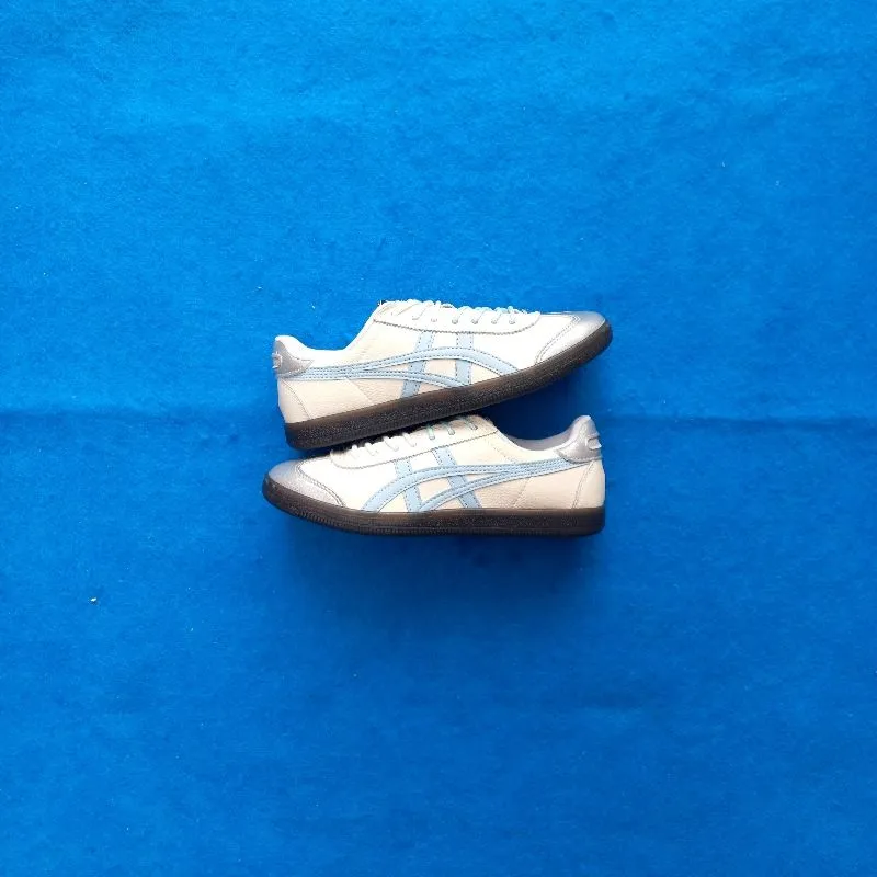Onitsuka Tiger Streetwear Casual Sneakers Wanita white blue photo 1