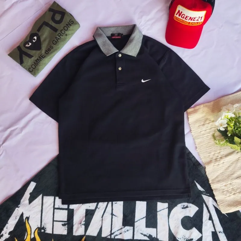 Nike Casual Polo shirt Pria multicolor navy photo 1
