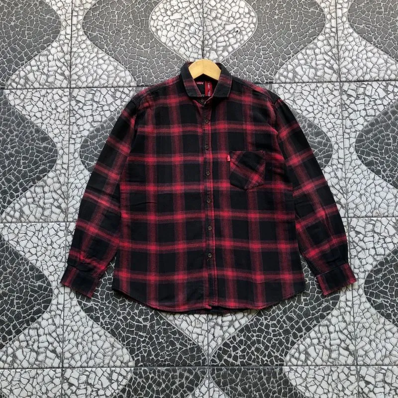 Levi's Futurist Casual Casual shirt Pria black red photo 1