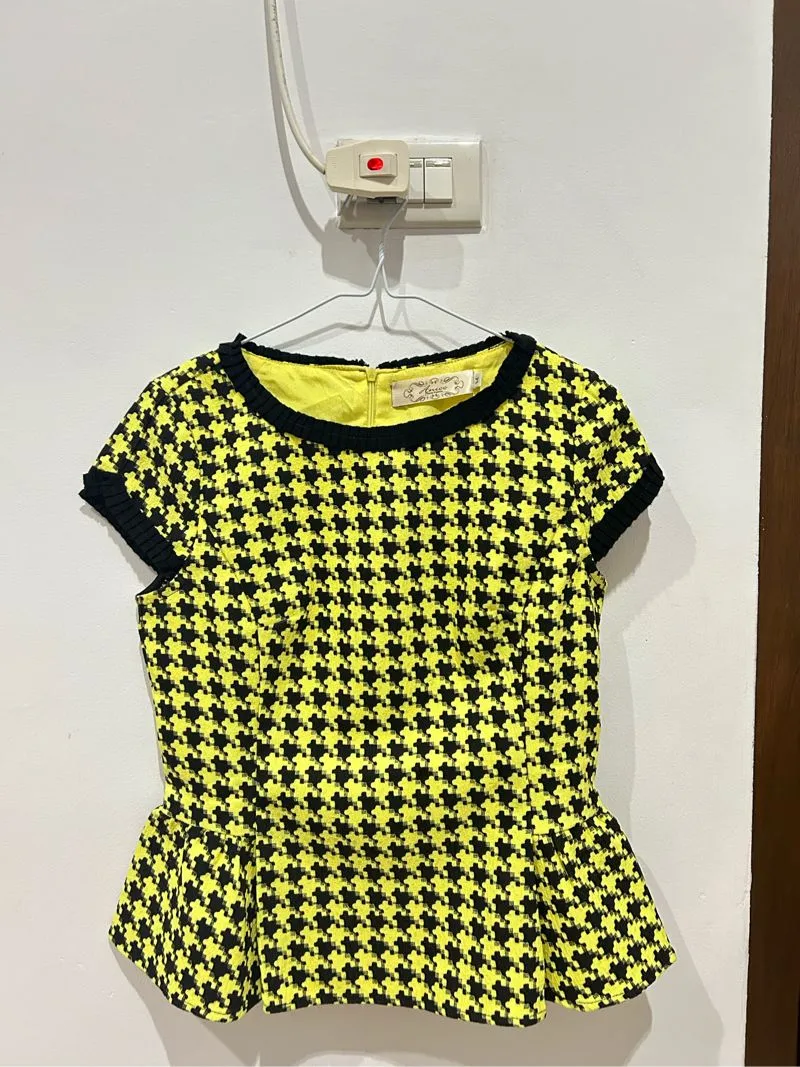 Casual Shirt Wanita yellow photo 1