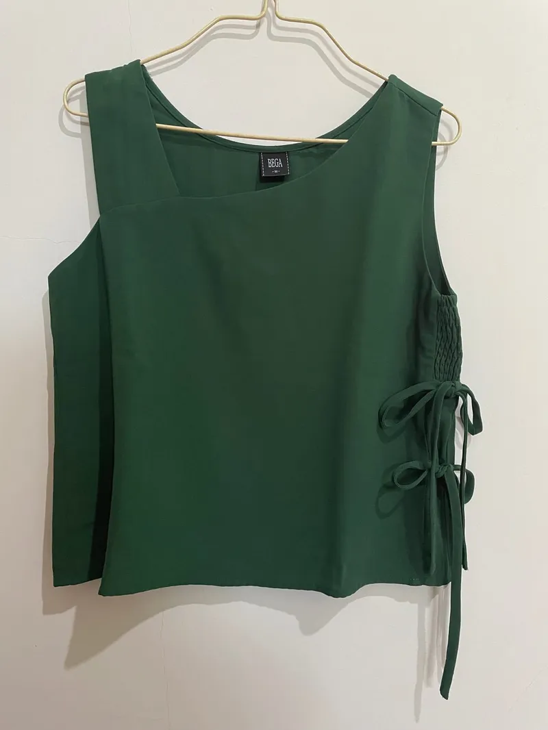 Casual T-shirt Wanita green photo 1