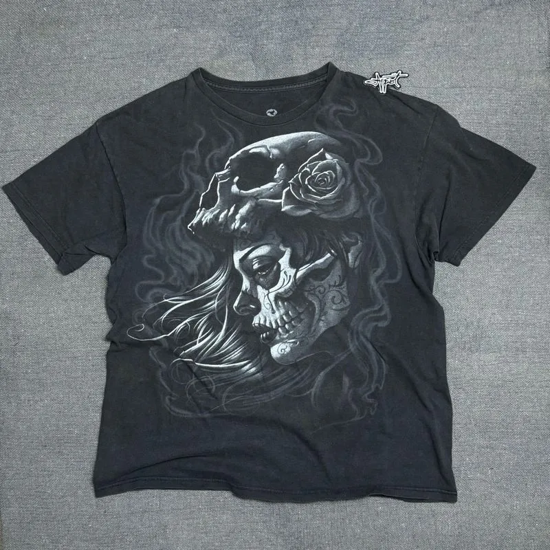 Vintage Streetwear T-shirt Pria black photo 1