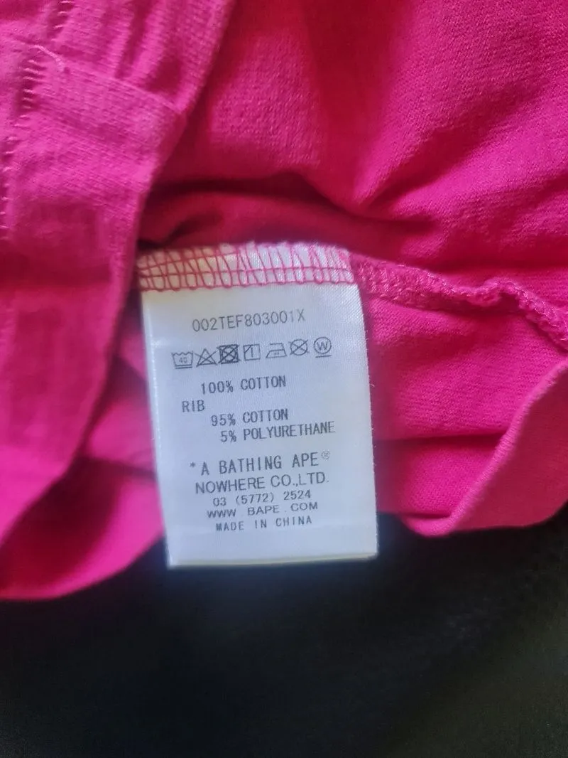 A Bathing Ape Casual T-shirt Kids pink photo 1