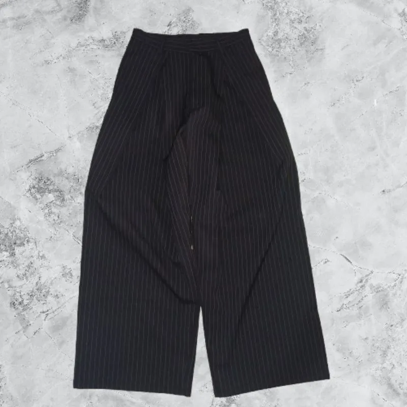Streetwear Y2K Formal pants Pria black gray photo 1
