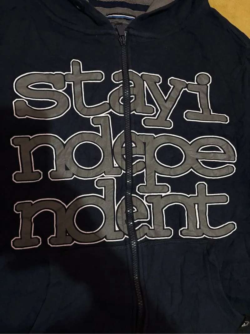 Japanese brand Streetwear Y2K Hoody Pria navy photo 1