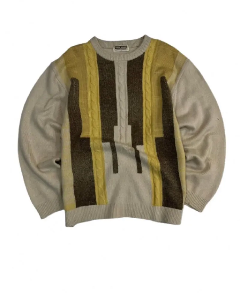 Vintage Sweatshirt Pria cream tan photo 1
