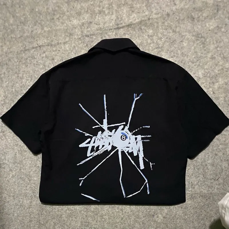 Streetwear Casual shirt Pria black photo 1