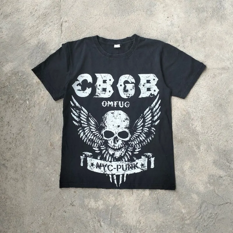 Vintage Y2K T-shirt Pria black photo 1