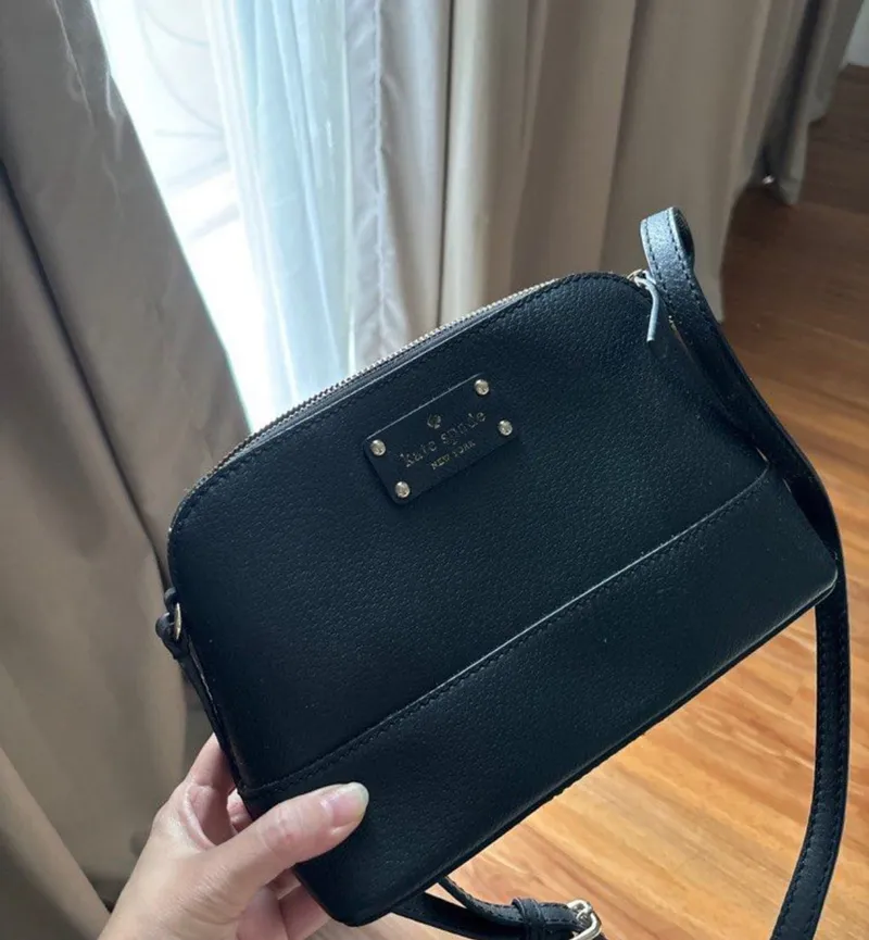 Kate Spade Luxury Bags purse Wanita black Preloved