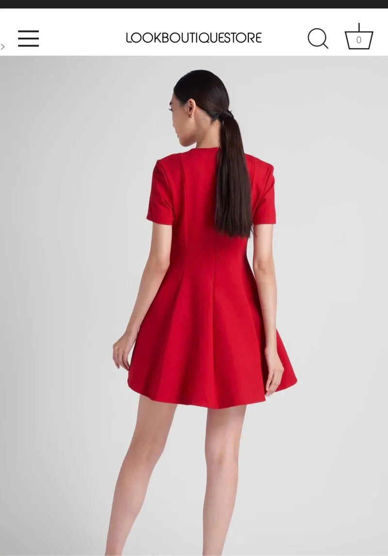 Coquette Going out dress Wanita red photo 1