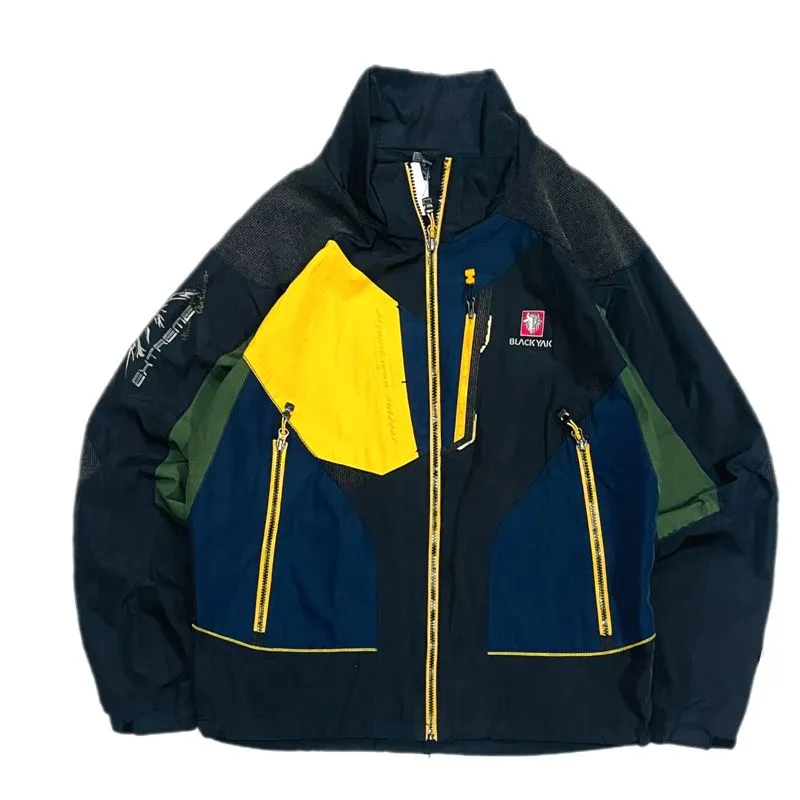 Blackyak Gorpcore Grunge Puffer jacket Pria yellow photo 1