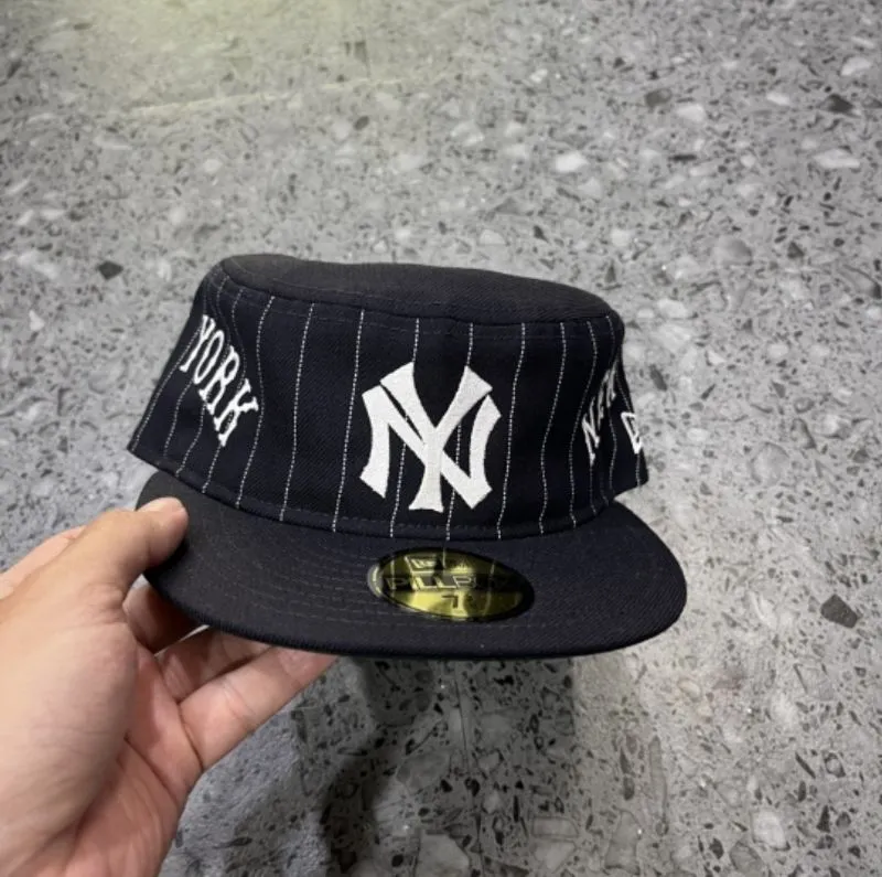New Era Streetwear Hat Pria navy black photo 1
