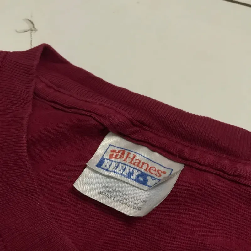 Hanes Vintage T-shirt Pria red photo 1