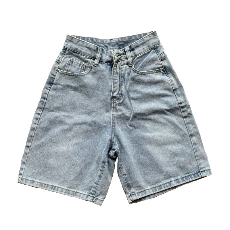 Streetwear Y2K Short Wanita blue photo 1