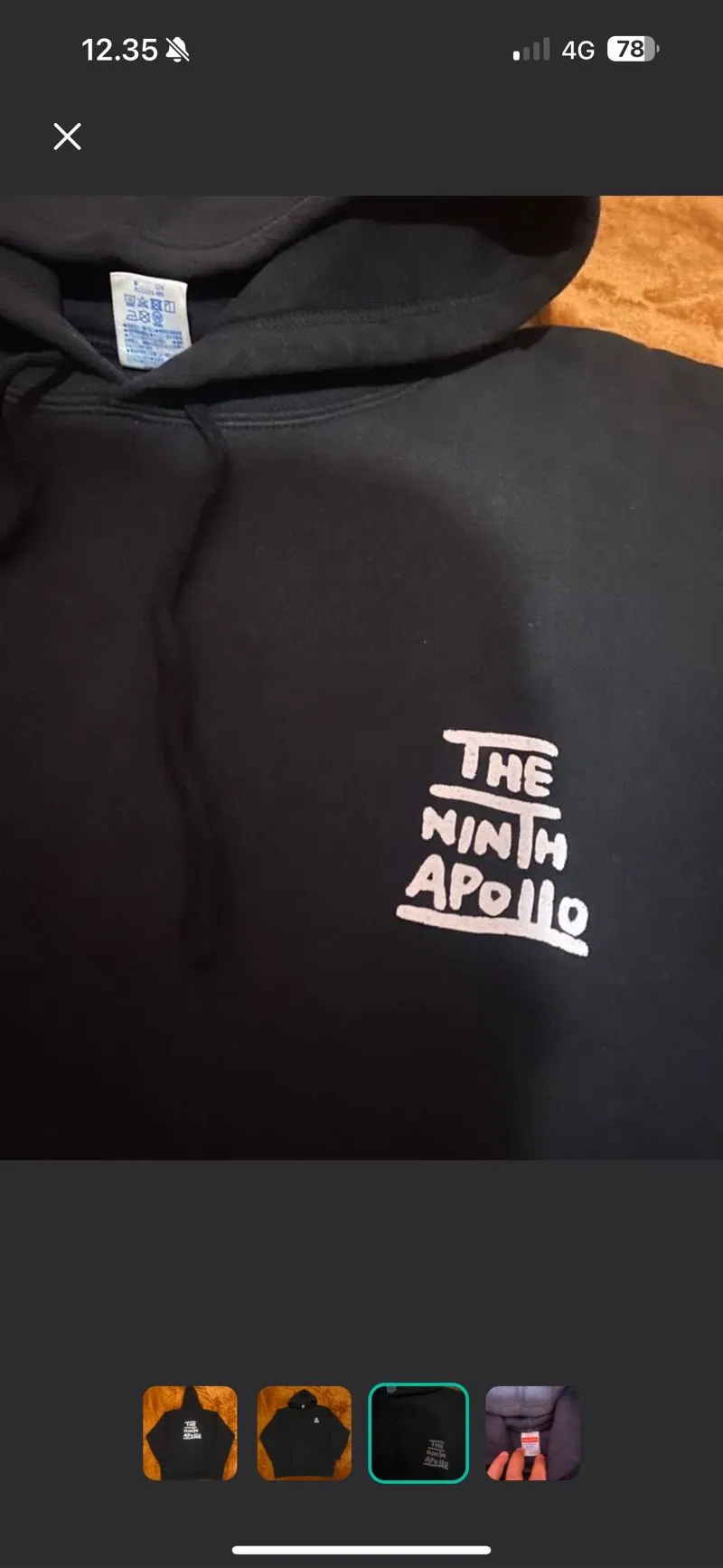 Japanese brand Streetwear Y2K Hoody Pria black photo 1