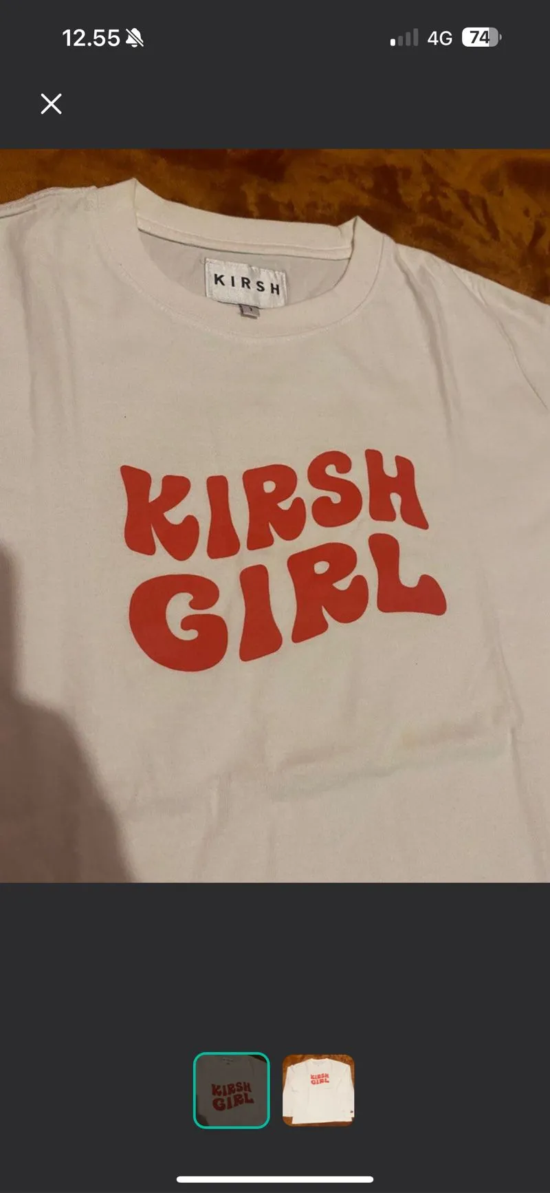KIRSH Streetwear T-shirt Wanita white photo 1