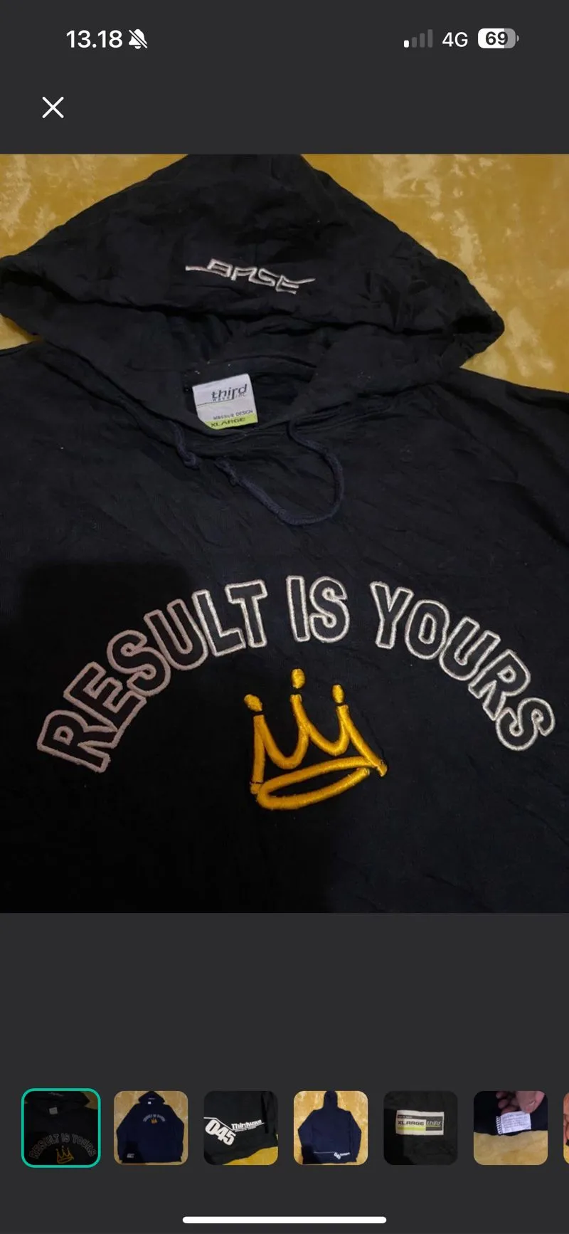 Japanese brand Streetwear Y2K Hoody Pria black photo 1