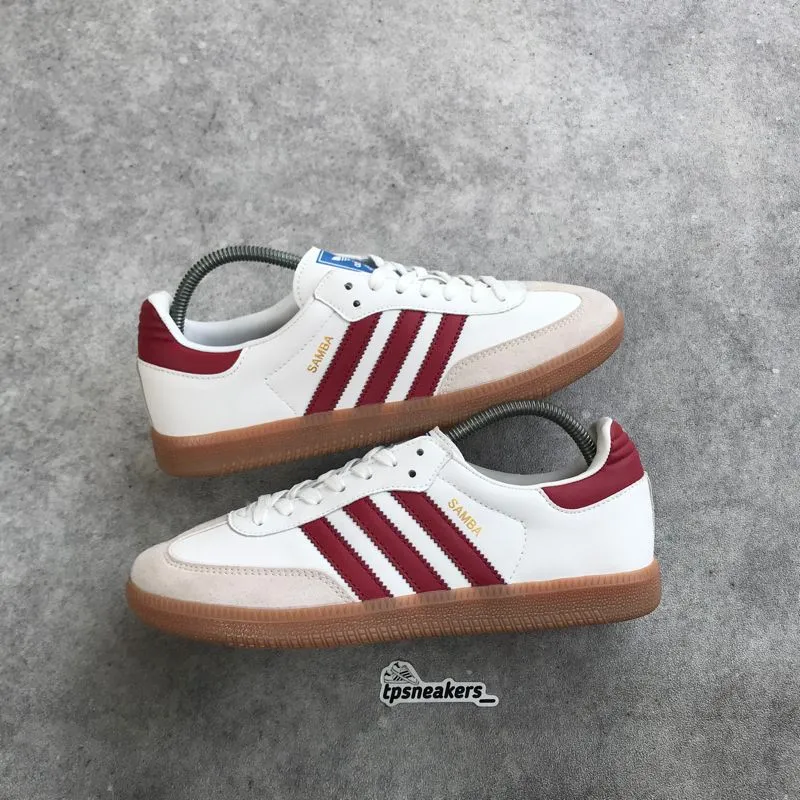 Adidas Casual Sneakers Pria white red photo 1