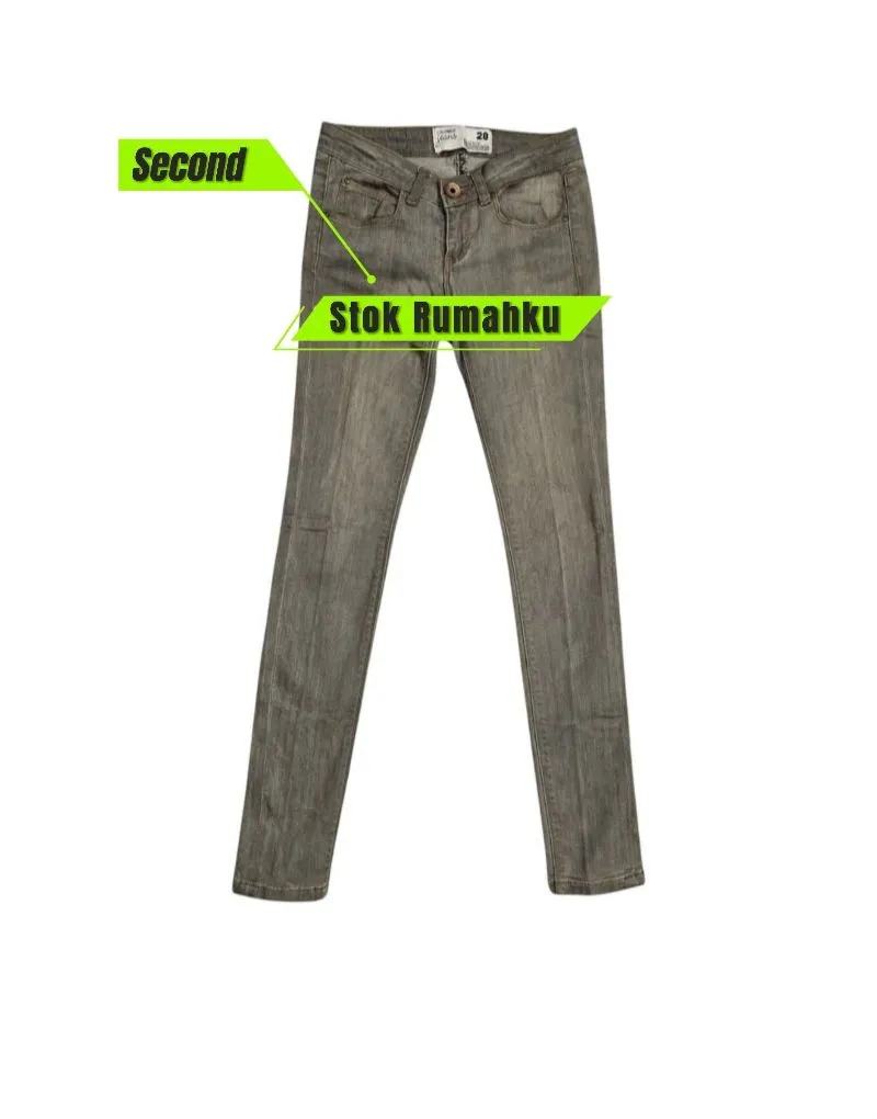 Colorbox Casual Skinny jeans Wanita gray photo 1