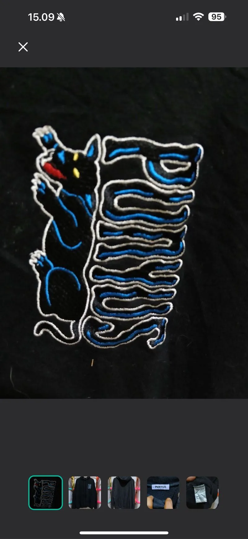 Japanese brand Streetwear Hoody Pria black photo 1