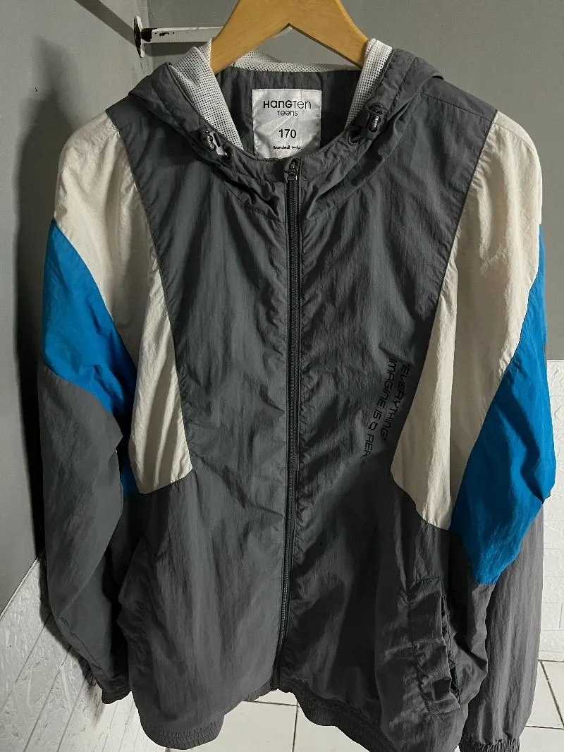 Casual Varsity jacket Pria gray photo 1