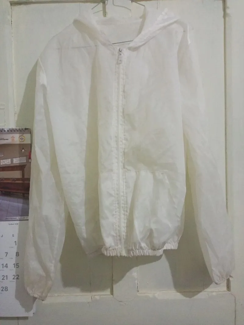 Biker Track jacket Wanita white photo 1