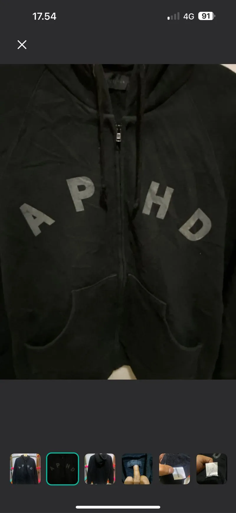 Japanese brand Streetwear Y2K Hoody Pria black photo 1
