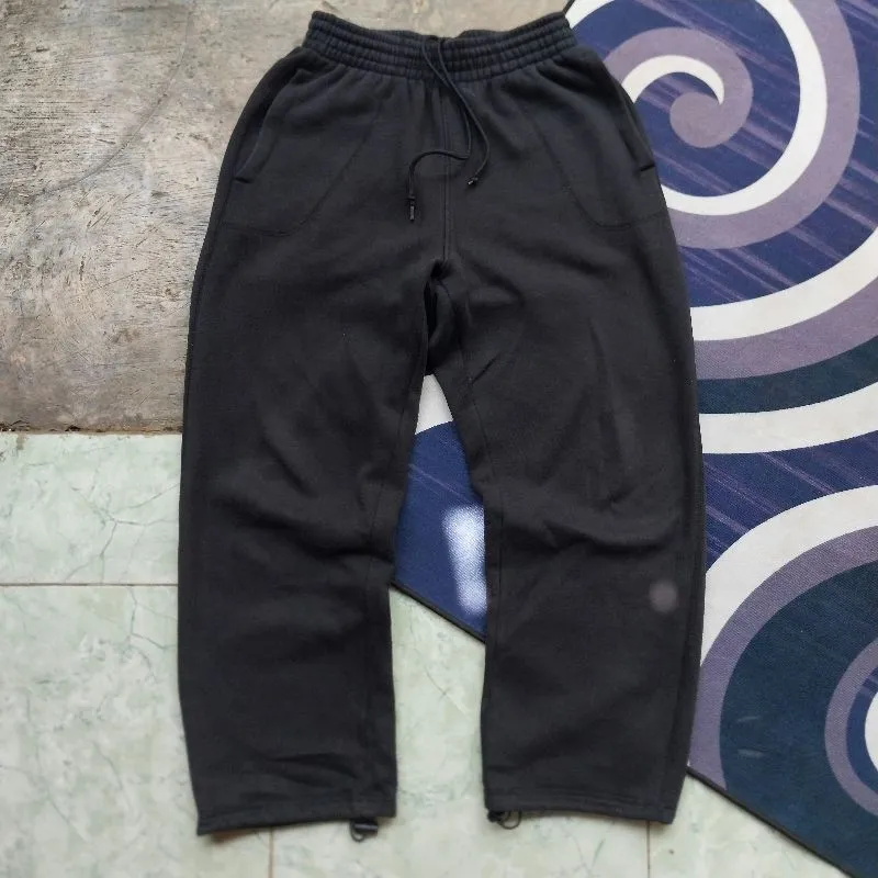 Streetwear Casual Sweatpants & Joggers Pria black photo 1