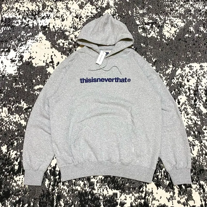 thisisneverthat Streetwear Casual Hoody Pria gray photo 1