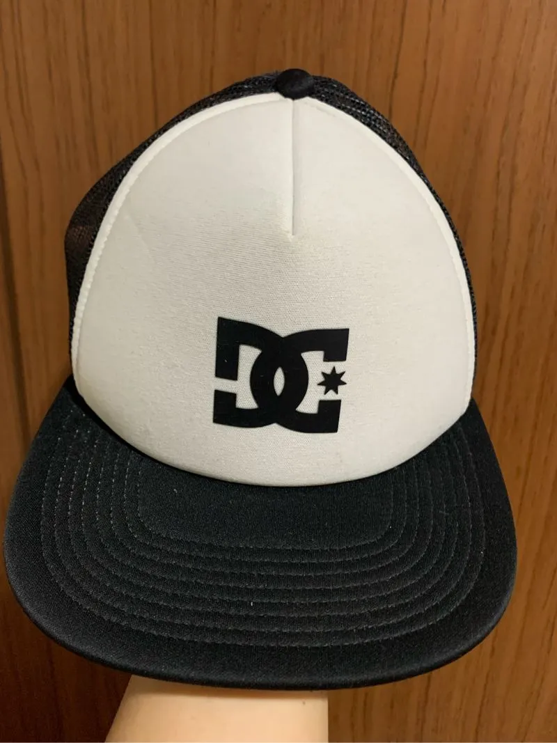 DC Shoes Casual Hat Pria white black photo 1