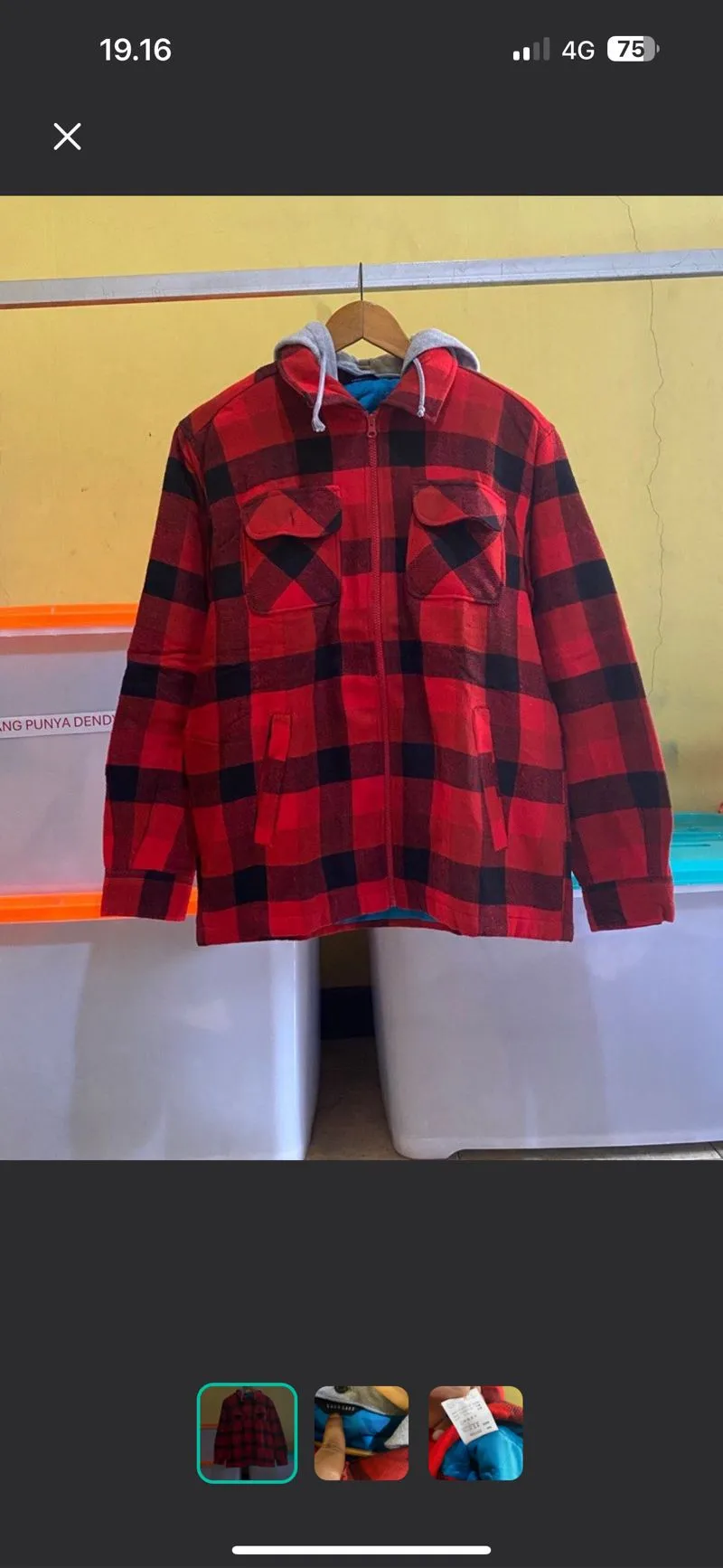 Japanese brand Streetwear Y2K Windbreaker Pria black red photo 1