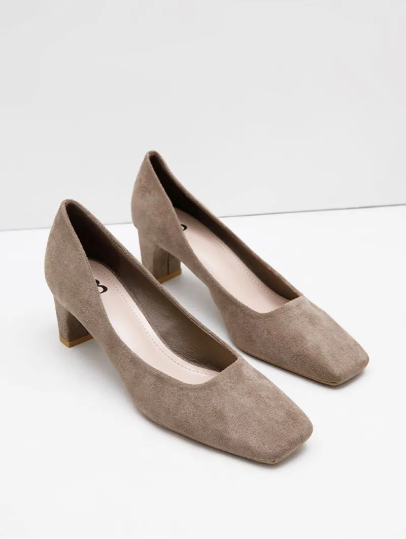Vintage Luxury Heels Wanita brown photo 1