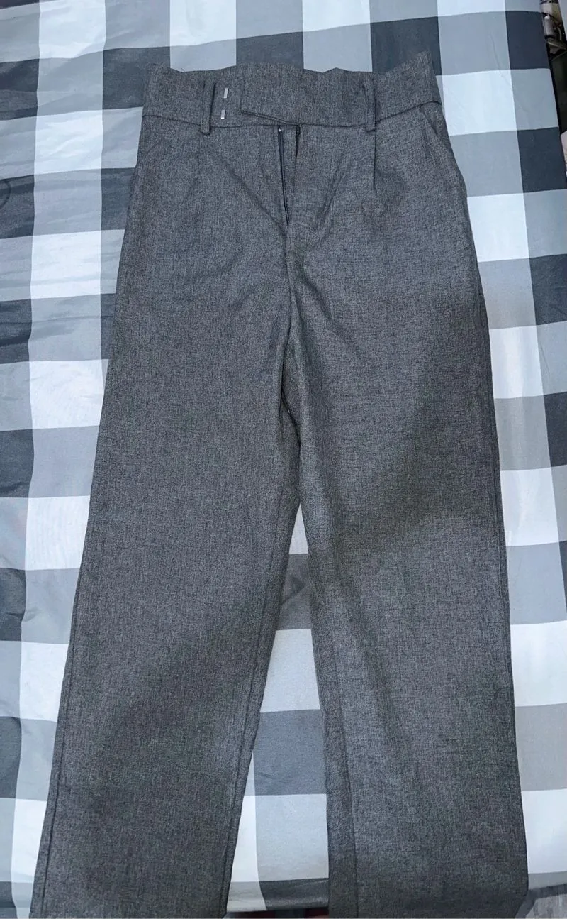 Marveile Casual High waisted jeans Wanita gray photo 1