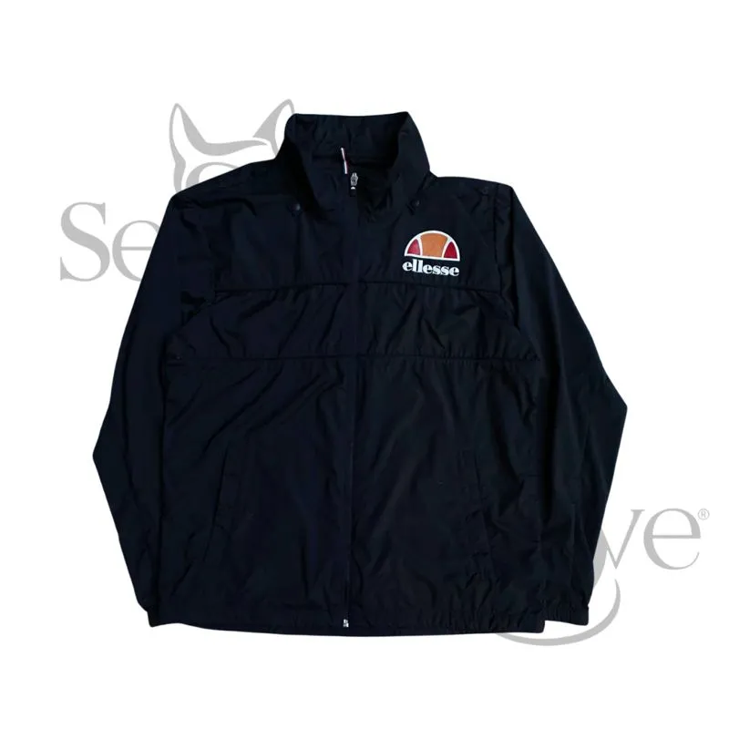 Ellesse Streetwear Casual Windbreaker Pria navy black photo 1