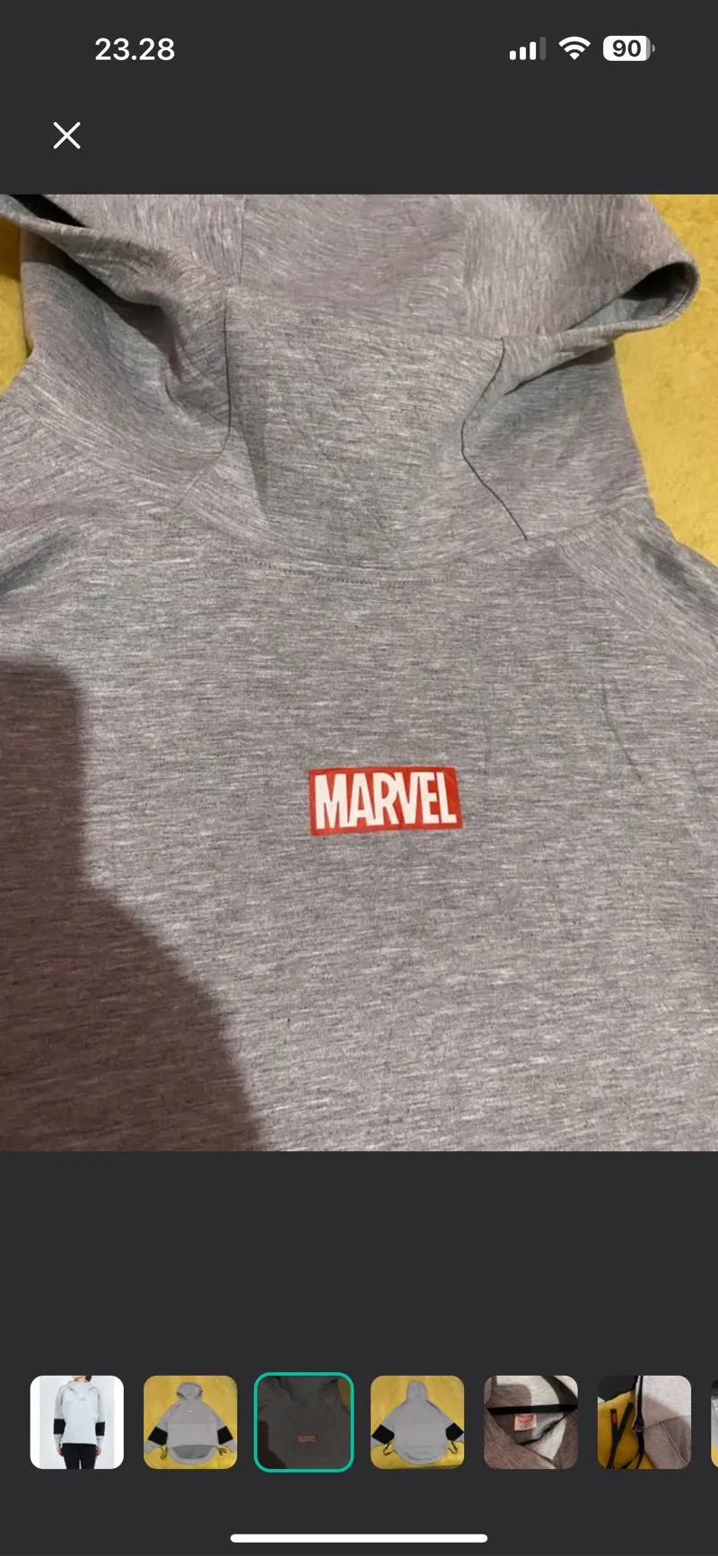 Marvel Streetwear Hoody Wanita black gray photo 1