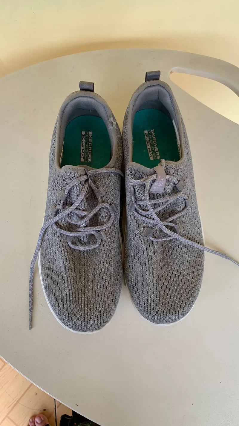 skechers woman goga mat grey Preloved