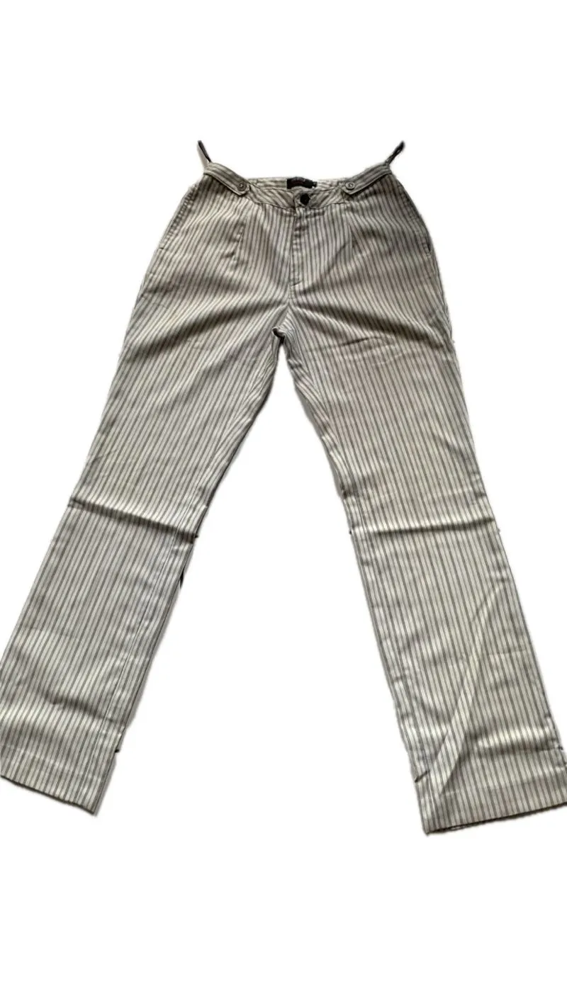 Y2K Flare pants Wanita gray photo 1