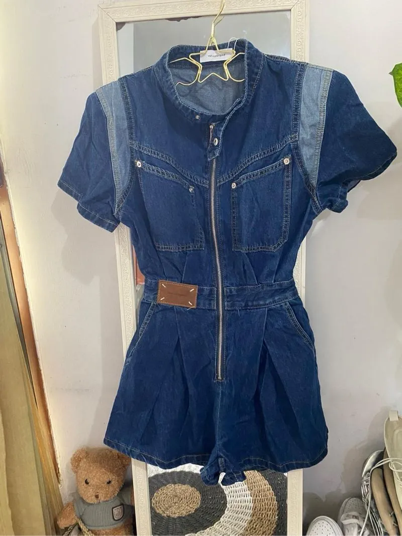 Streetwear Casual Wanita blue photo 1