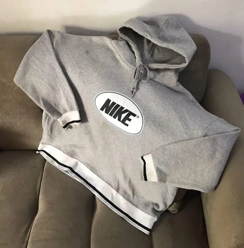 Nike Streetwear Sportswear Sweater Pria gray photo 1